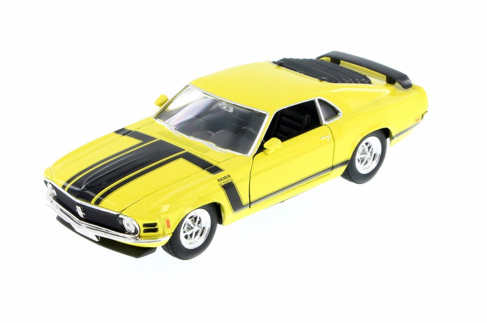 1970 FORD MUSTANG BOSS 302 HARD TOP WELLY 22088WYL 1/24 scale 