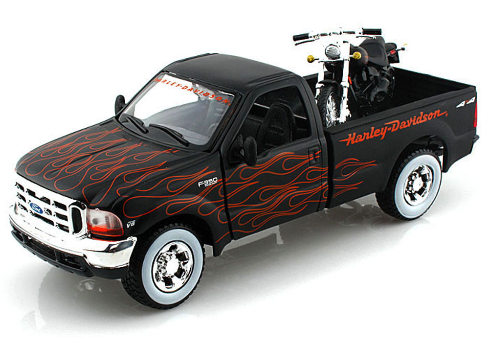 harley davidson diecast truck